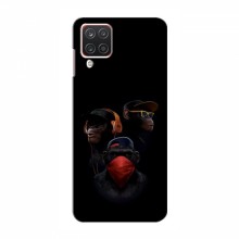 Крутые Чехлы для Samsung Galaxy A12 (2021) (AlphaPrint) Тры обезьяны - купить на Floy.com.ua