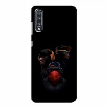 Крутые Чехлы для Samsung Galaxy A70 2019 (A705F) (AlphaPrint) Тры обезьяны - купить на Floy.com.ua