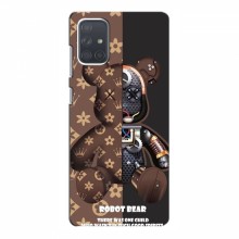 Крутые Чехлы для Samsung Galaxy A71 (A715) (AlphaPrint) Медведь Луи Витон - купить на Floy.com.ua