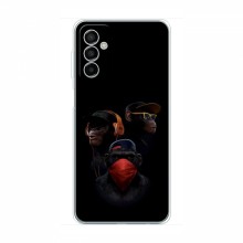 Крутые Чехлы для Samsung Galaxy M23 (5G) (AlphaPrint) Тры обезьяны - купить на Floy.com.ua