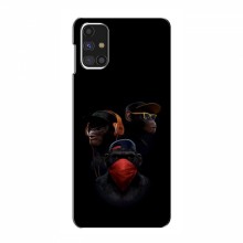 Крутые Чехлы для Samsung Galaxy M31s (AlphaPrint) Тры обезьяны - купить на Floy.com.ua