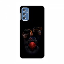 Крутые Чехлы для Samsung Galaxy M52 (AlphaPrint) Тры обезьяны - купить на Floy.com.ua
