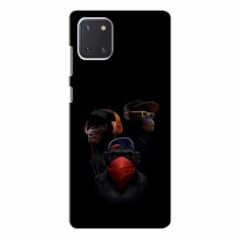 Крутые Чехлы для Samsung Galaxy Note 10 Lite (AlphaPrint) Тры обезьяны - купить на Floy.com.ua