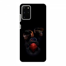 Крутые Чехлы для Samsung Galaxy S20 (AlphaPrint) Тры обезьяны - купить на Floy.com.ua