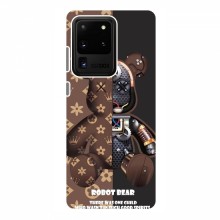 Крутые Чехлы для Samsung Galaxy S20 Ultra (AlphaPrint) Медведь Луи Витон - купить на Floy.com.ua