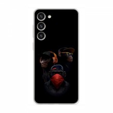 Крутые Чехлы для Samsung Galaxy S23 (AlphaPrint) Тры обезьяны - купить на Floy.com.ua