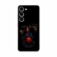 Крутые Чехлы для Samsung Galaxy S24 Plus (AlphaPrint) Тры обезьяны - купить на Floy.com.ua
