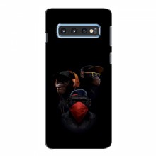 Крутые Чехлы для Samsung S10e (AlphaPrint) Тры обезьяны - купить на Floy.com.ua