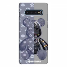Крутые Чехлы для Samsung S10 Plus (AlphaPrint) Робот Мишка Луи Витон - купить на Floy.com.ua