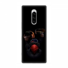 Крутые Чехлы для Sony Xperia 1 (AlphaPrint) Тры обезьяны - купить на Floy.com.ua