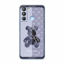 Крутые Чехлы для TECNO Pop 5 LTE (AlphaPrint) Медвежонок Louis Vuitton - купить на Floy.com.ua