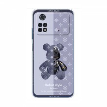 Крутые Чехлы для Xiaomi POCO M4 Pro 4G (AlphaPrint) Медвежонок Louis Vuitton - купить на Floy.com.ua