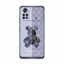Крутые Чехлы для Xiaomi POCO X4 Pro 5G (AlphaPrint) Медвежонок Louis Vuitton - купить на Floy.com.ua