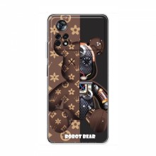 Крутые Чехлы для Xiaomi POCO X4 Pro 5G (AlphaPrint) Медведь Луи Витон - купить на Floy.com.ua