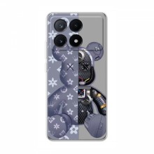 Крутые Чехлы для Xiaomi POCO X6 Pro (5G) (AlphaPrint) Робот Мишка Луи Витон - купить на Floy.com.ua