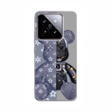 Крутые Чехлы для Xiaomi 14 (AlphaPrint) Робот Мишка Луи Витон - купить на Floy.com.ua