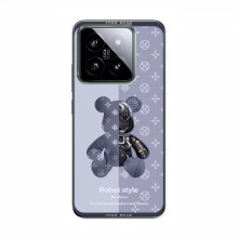 Крутые Чехлы для Xiaomi 14 Pro (AlphaPrint) Медвежонок Louis Vuitton - купить на Floy.com.ua