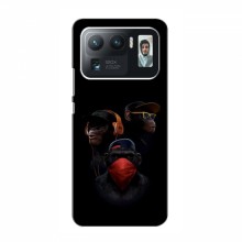 Крутые Чехлы для Xiaomi Mi 11 Ultra (AlphaPrint) Тры обезьяны - купить на Floy.com.ua