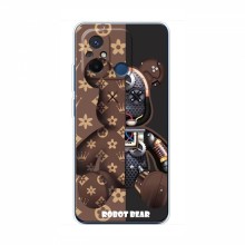 Крутые Чехлы для Xiaomi POCO C55 (AlphaPrint) Медведь Луи Витон - купить на Floy.com.ua
