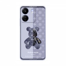 Крутые Чехлы для Xiaomi POCO C65 (AlphaPrint) Медвежонок Louis Vuitton - купить на Floy.com.ua