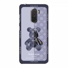 Крутые Чехлы для Xiaomi Pocophone F1 (AlphaPrint) Медвежонок Louis Vuitton - купить на Floy.com.ua
