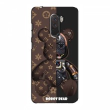 Крутые Чехлы для Xiaomi Pocophone F1 (AlphaPrint) Медведь Луи Витон - купить на Floy.com.ua