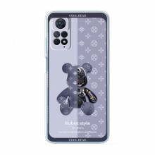 Крутые Чехлы для Xiaomi Redmi Note 11 Pro (5G) / 11E Pro (AlphaPrint) Медвежонок Louis Vuitton - купить на Floy.com.ua
