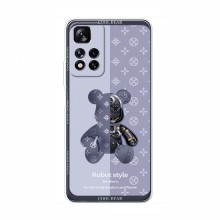 Крутые Чехлы для Xiaomi Redmi Note 11 Pro Plus (AlphaPrint) Медвежонок Louis Vuitton - купить на Floy.com.ua
