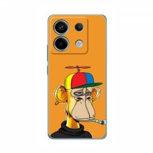 Крутые Чехлы для Xiaomi Redmi Note 13 Pro (4G) (AlphaPrint) Скучающая Обезьяна NFT - купить на Floy.com.ua