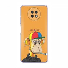 Крутые Чехлы для Xiaomi Redmi Note 9T (AlphaPrint) Скучающая Обезьяна NFT - купить на Floy.com.ua