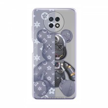 Крутые Чехлы для Xiaomi Redmi Note 9T (AlphaPrint) Робот Мишка Луи Витон - купить на Floy.com.ua