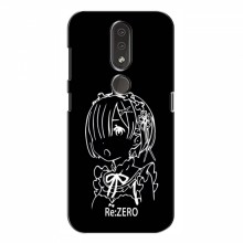 Купить Чехлы на телефон с принтом Аниме для Нокиа 4.2 Re: Zero - купить на Floy.com.ua