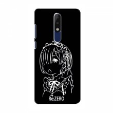Купить Чехлы на телефон с принтом Аниме для Нокиа 5.1 Плюс (х5) Re: Zero - купить на Floy.com.ua