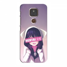 Купить Чехлы на телефон с принтом Аниме для Мото Е7 Плюс Hentai chan - купить на Floy.com.ua