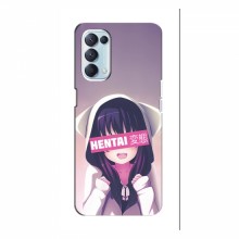 Купить Чехлы на телефон с принтом Аниме для Оппо Рено 5 (4G) Hentai chan - купить на Floy.com.ua