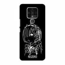 Купить Чехлы на телефон с принтом Аниме для Техно Камон 16 Re: Zero - купить на Floy.com.ua