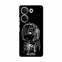 Купить Чехлы на телефон с принтом Аниме для Техно Камон 20 Про Re: Zero - купить на Floy.com.ua