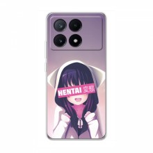 Купить Чехлы на телефон с принтом Аниме для ПОКО Х6 Про (5G) Hentai chan - купить на Floy.com.ua