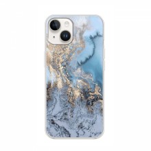 Мраморный чехол на iPhone 16 (VPrint) Нежный мрамор - купить на Floy.com.ua