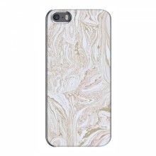 Мраморный чехол на iPhone 5 / 5s / SE (VPrint) Белый Мрамор - купить на Floy.com.ua