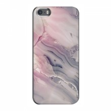 Мраморный чехол на iPhone 5 / 5s / SE (VPrint) Пурпурный Мрамор - купить на Floy.com.ua