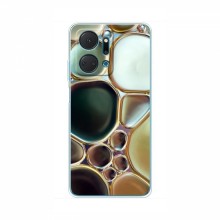 Мраморный чехол на Huawei Honor X7a (VPrint) Радужный Мрамор - купить на Floy.com.ua