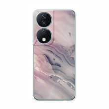 Мраморный чехол на Huawei Honor X7b (VPrint) Пурпурный Мрамор - купить на Floy.com.ua
