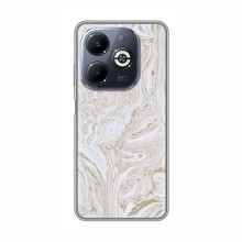 Мраморный чехол на Infinix Smart 8 Plus (VPrint) Белый Мрамор - купить на Floy.com.ua