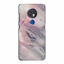 Мраморный чехол на Nokia 6.2 (2019) (VPrint) Пурпурный Мрамор - купить на Floy.com.ua