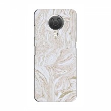 Мраморный чехол на Nokia G10 (VPrint) Белый Мрамор - купить на Floy.com.ua