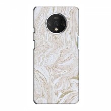 Мраморный чехол на OnePlus 7T (VPrint) Белый Мрамор - купить на Floy.com.ua