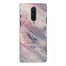 Мраморный чехол на OnePlus 8 (VPrint) Пурпурный Мрамор - купить на Floy.com.ua