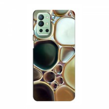 Мраморный чехол на OnePlus 9R (VPrint) Радужный Мрамор - купить на Floy.com.ua