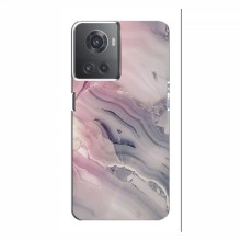 Мраморный чехол на OnePlus ACE (10R) (VPrint) Пурпурный Мрамор - купить на Floy.com.ua